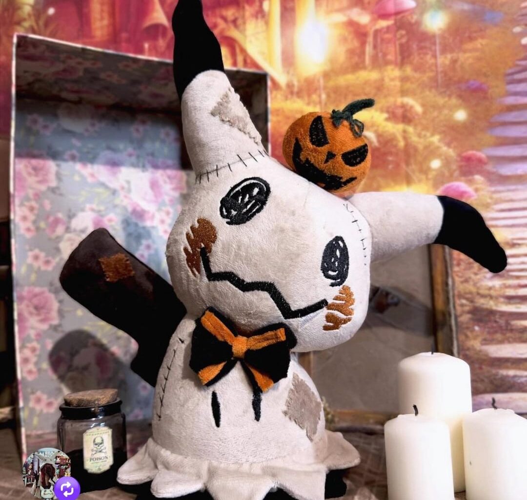 Hi, my name is Ania and I'm from Poland. I want to show you my handmade Pokemon plushies.