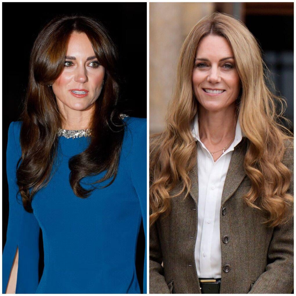 Kate Middleton explains new blonde hair to actress at Royal Variety Performance, ‘It used to be brown, but it’s gone light in the sunshine’