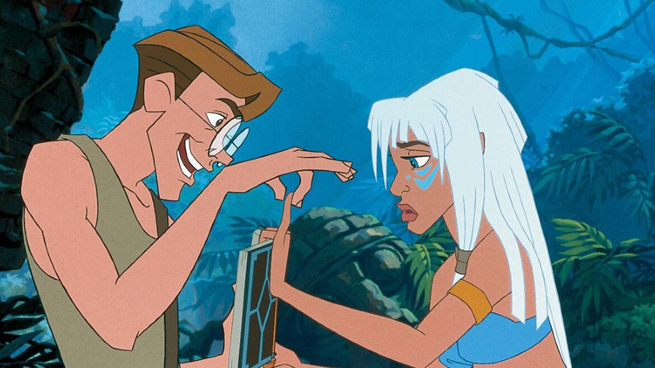 Screenshot from the Disney movie "Atlantis: The Lost Empire"