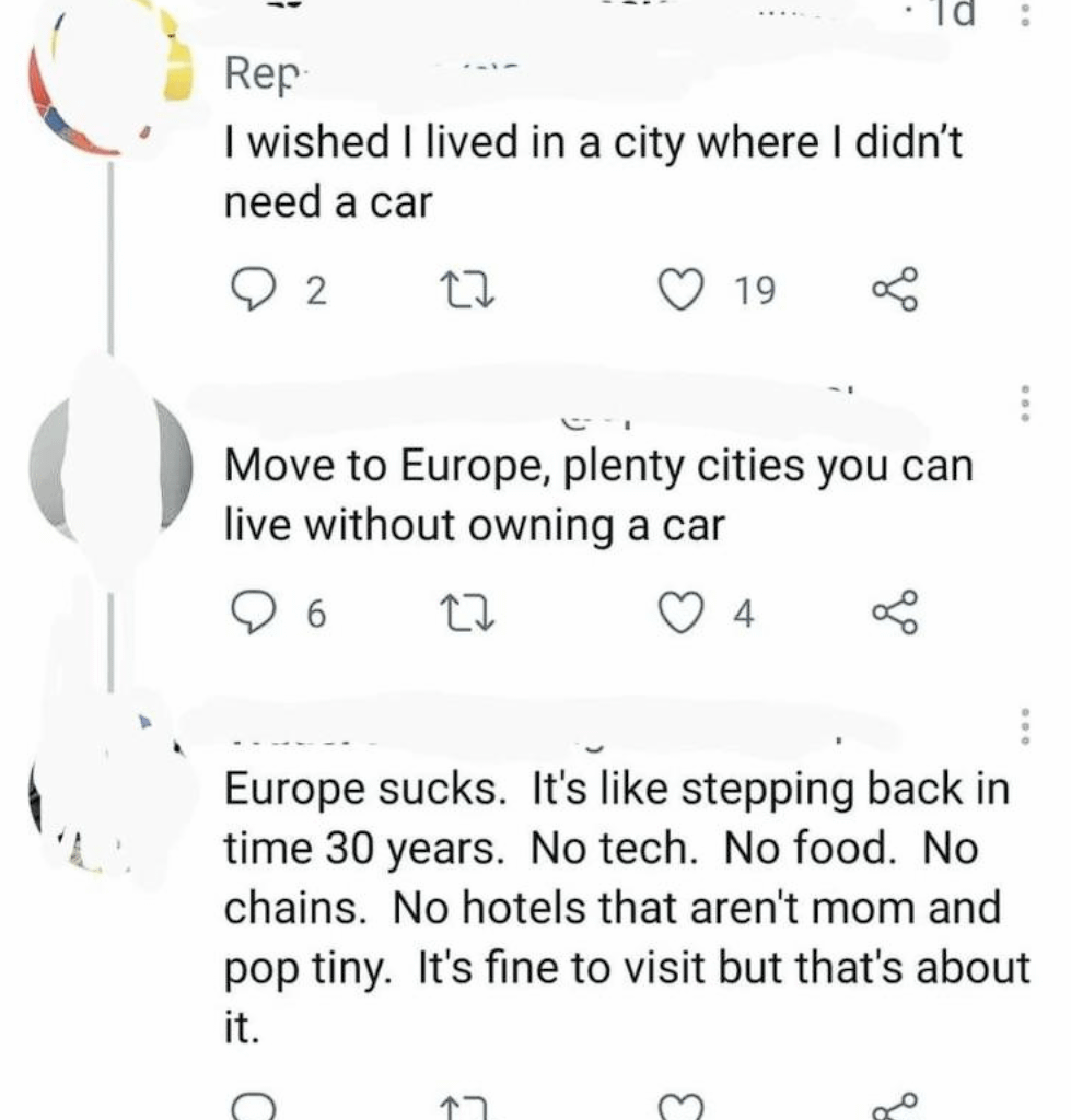 Expert American traveller 🗿