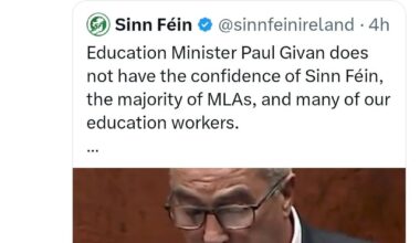 The Limelight retweets Jamie Bryson calling Sinn Fein MLA a terrorist