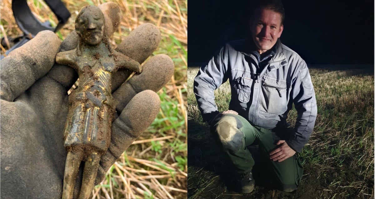 Metal Detectorist In Norway Finds 800-Year-Old Jesus Statue