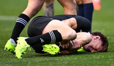 Jordie Barrett to miss rest of northern tour through injury