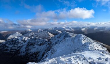 Winter has arrived in Scotland