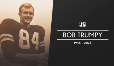 Bengals Mourn Loss of Bob Trumpy
