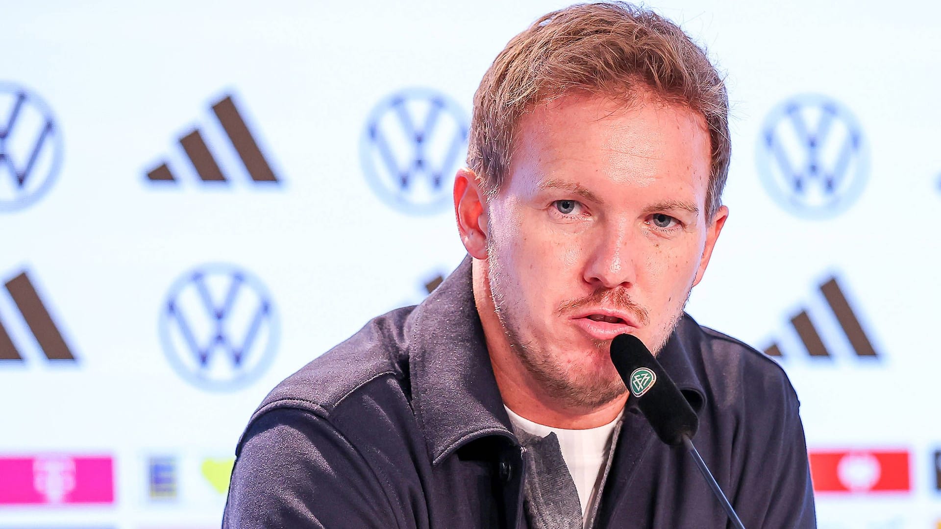 Julian Nagelsmann: Der Bundestrainer hat ein klares Ziel vor Augen. Julian Nagelsmann: Der Bundestrainer hat ein klares Ziel vor Augen.