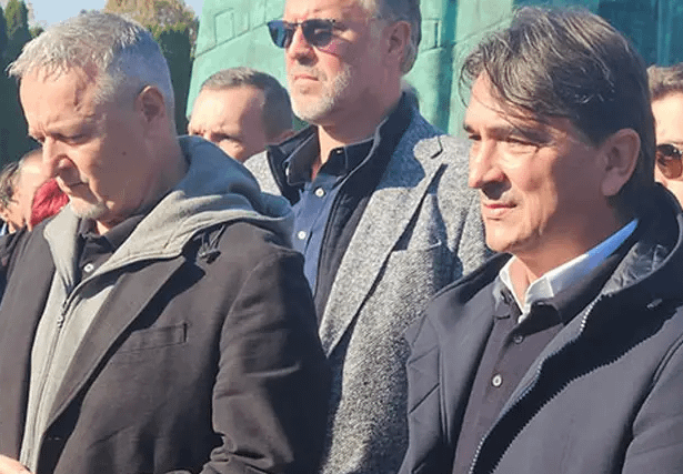 Zlatko Dalić i Thompson stigli su na sprovod Jean Michela Nicoliera (6.11.2025.)