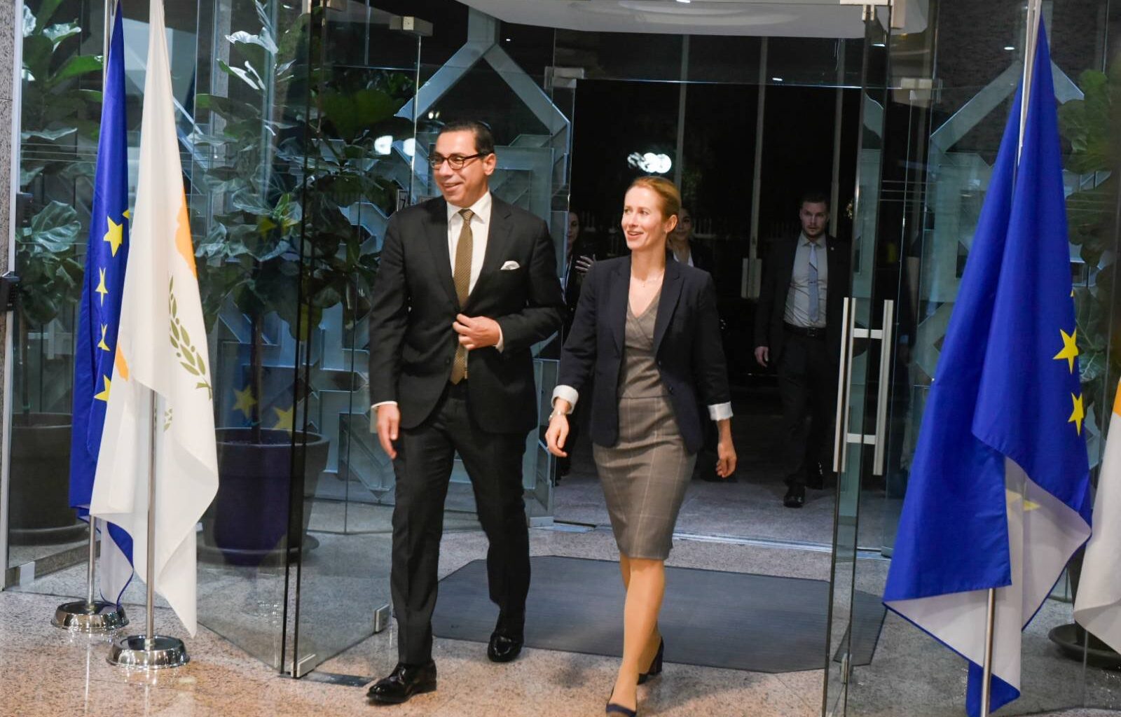 cover Christodoulides, Kombos discuss EU-Turkey relations with Kallas