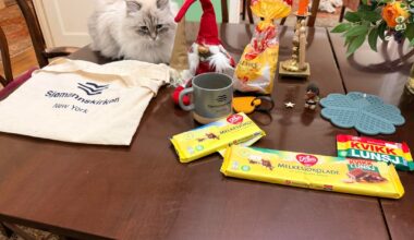 New York Sjømannskirken Julemarked swag haul