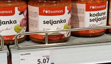Jõudsime siis sinnamaani, et purgisuppide hind on 5€