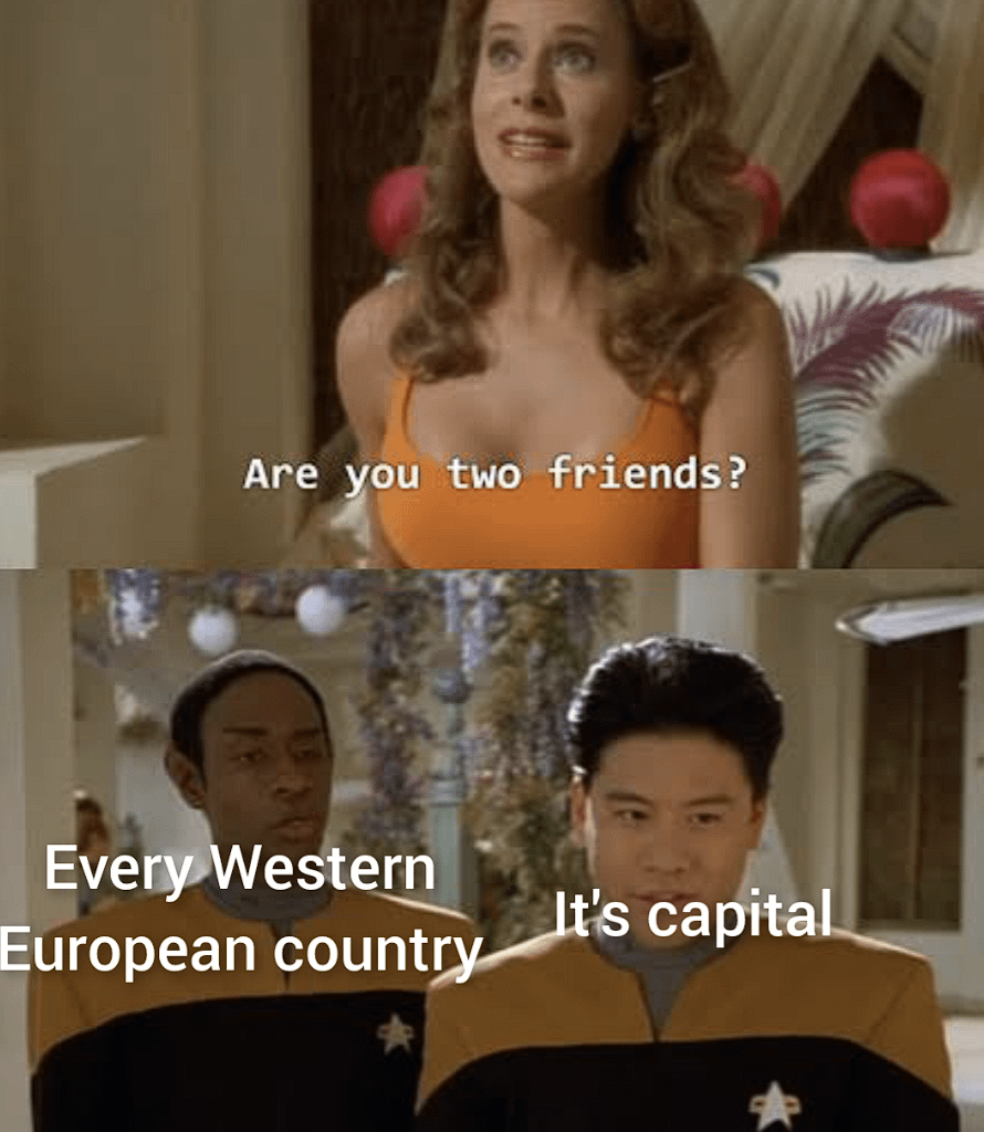 What's up with every capital