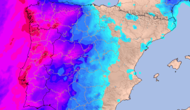 estas son las zonas afectadas por la borrasca Claudia