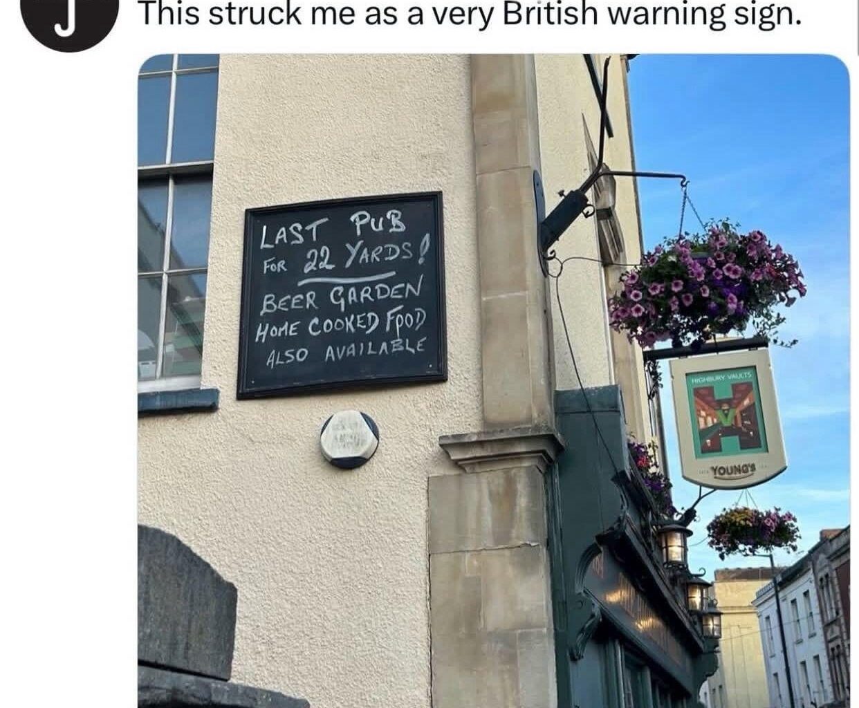 Better go in, in that case