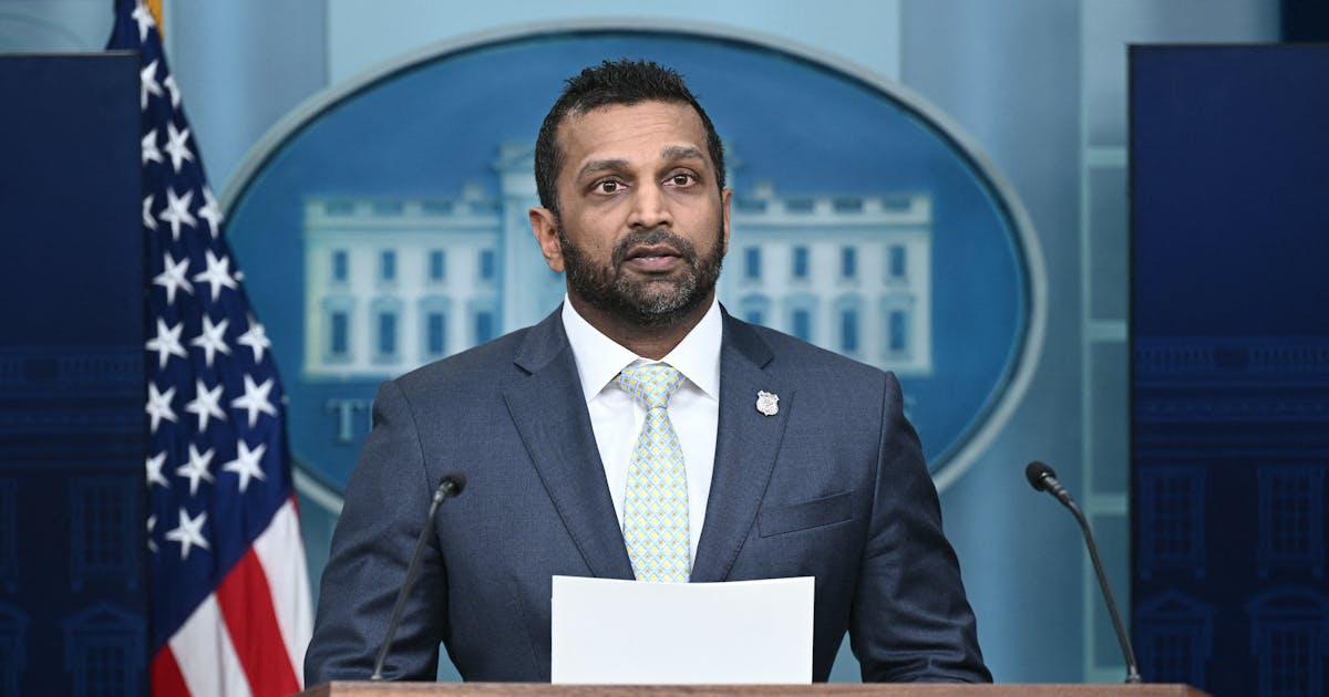 Trump Secretly Considering Firing Kash Patel as Blunders Pile Up