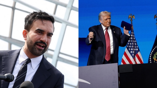 While Trump is not happy with Mamdani's win but has stated that he would be open to "helping" him a "little bit".(AP)