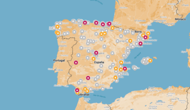 El mapa de todos los restaurantes con estrella Michelin en España en 2026