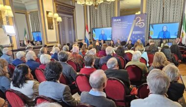 NCRI President-elect Maryam Rajavi addresses a conference in the Hague, the Netherlands, on November 25, 2025