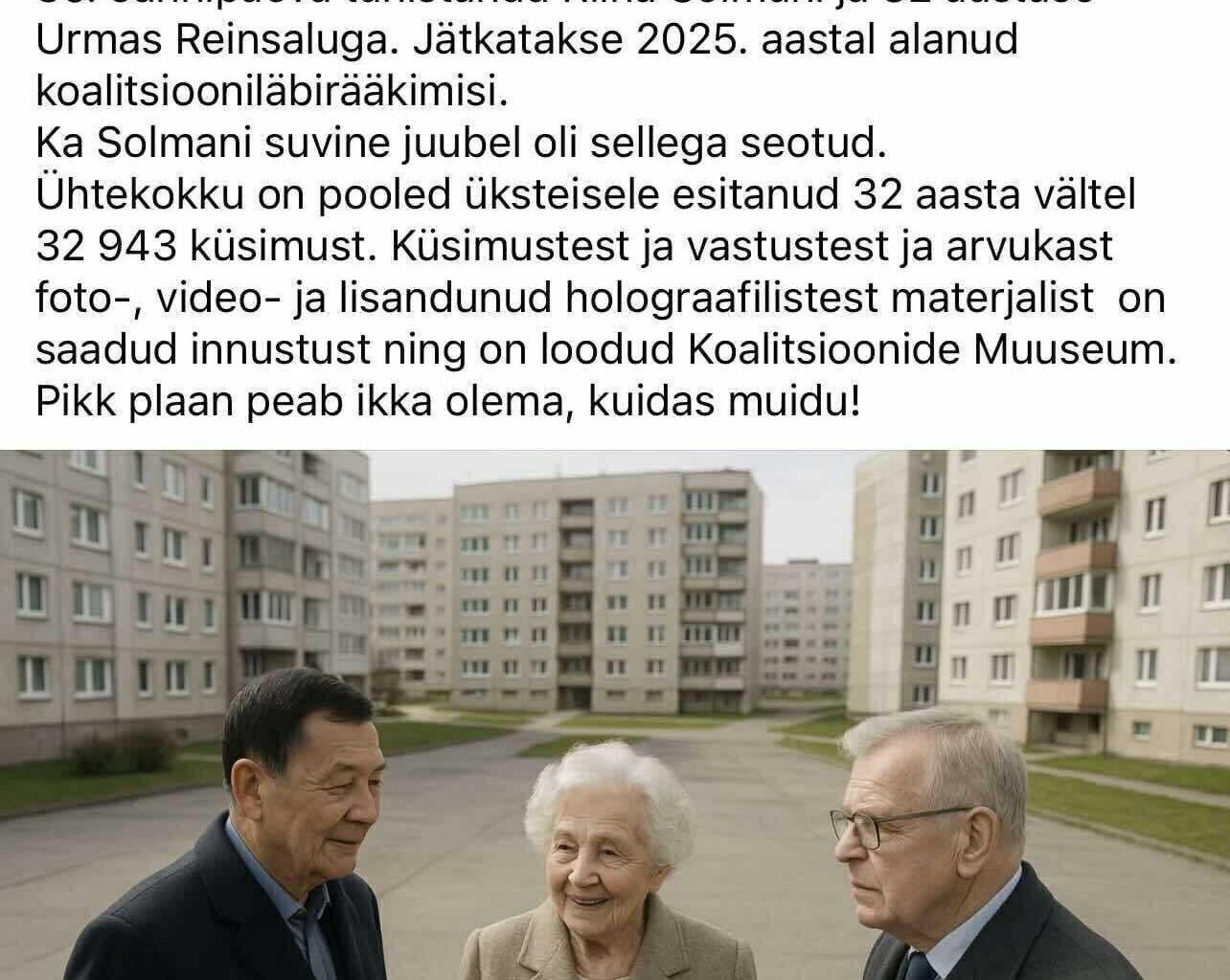 Nalja peab ka saama…