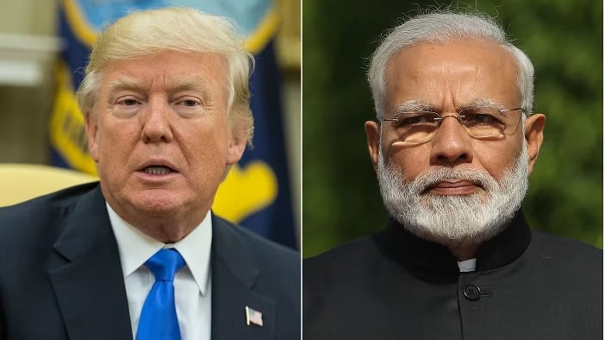 We get along with India very well: Trump