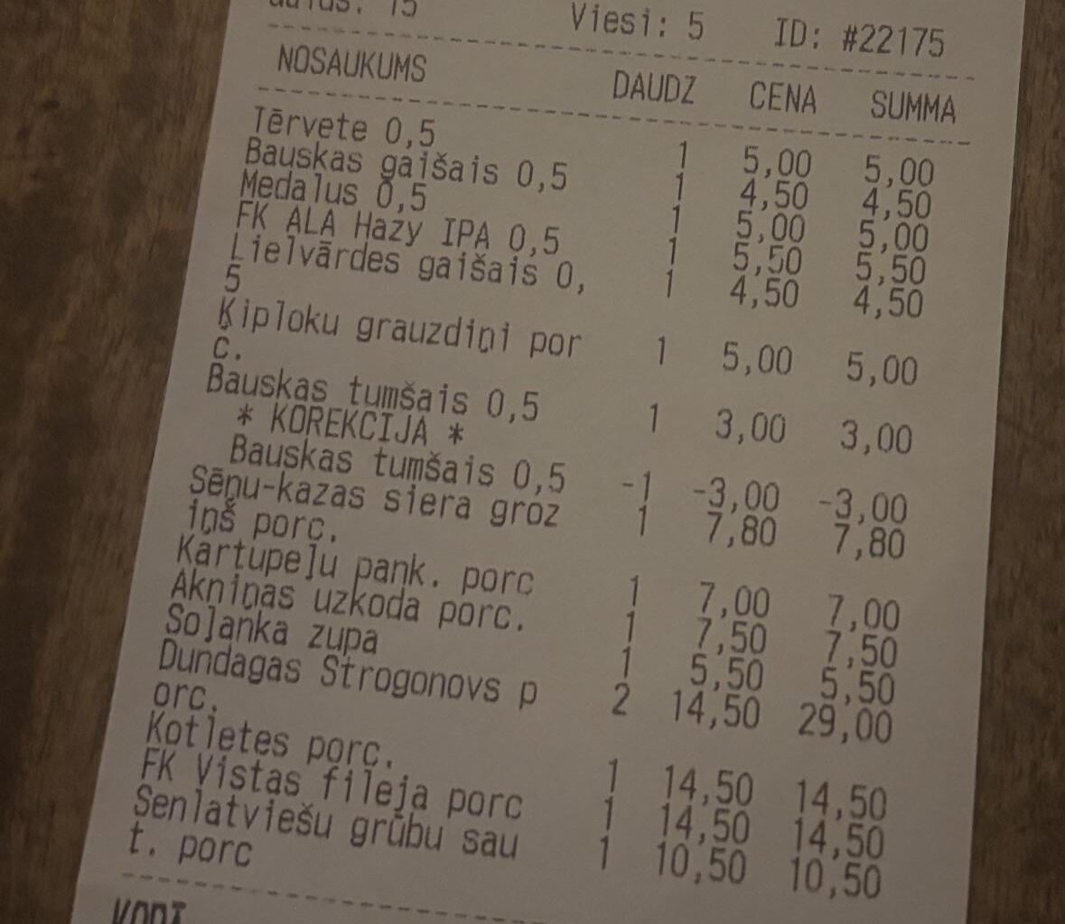 Can someone please help me translate this receipt? 😅