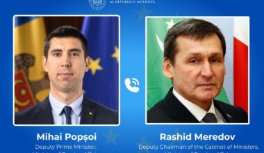 Moldova eyes closer engagement with Turkmenistan, confirms upcoming visit