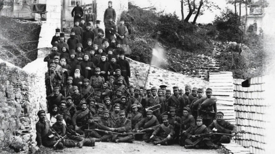 Mount Athos liberation