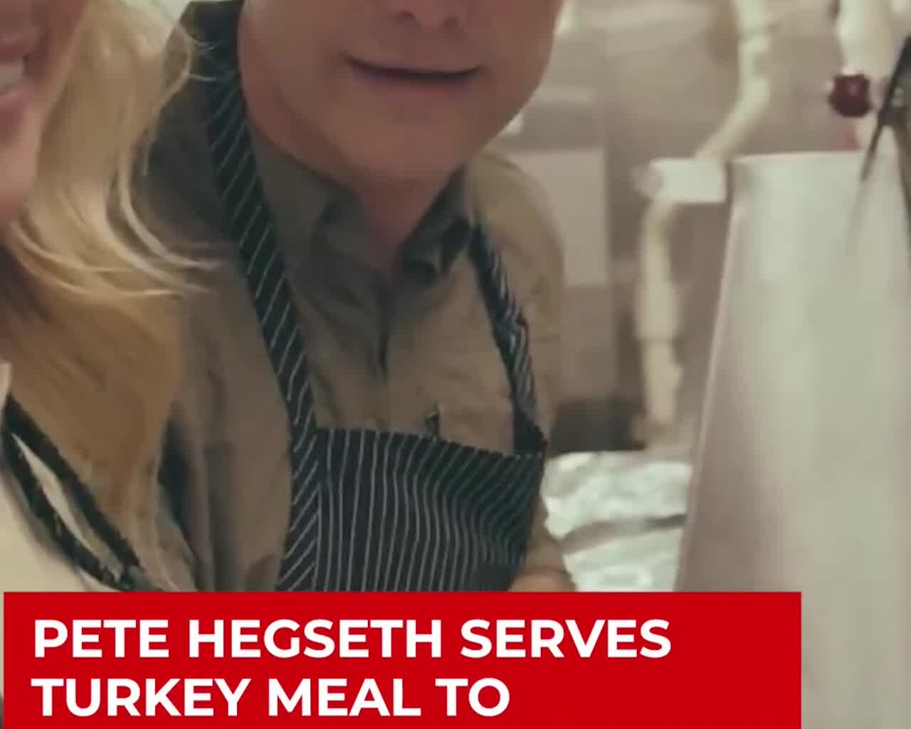 Thanksgiving With Heroes; Pete Hegseth Serves Turkey To SOUTHCOM Soldiers Aboard USS Gerald Ford | Briefs