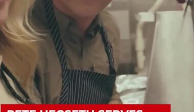 Thanksgiving With Heroes; Pete Hegseth Serves Turkey To SOUTHCOM Soldiers Aboard USS Gerald Ford | Briefs