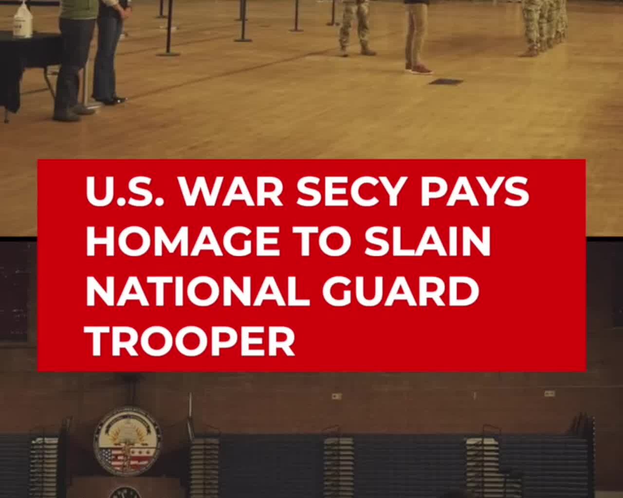 'American Hero': Pete Hegseth's Final Salute To Slain Sarah Beckstrom | Dc Shootout | Briefs