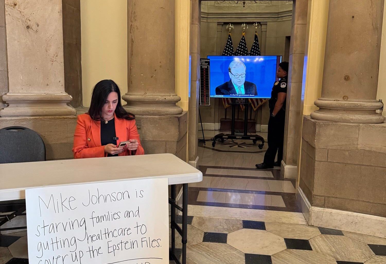 There’s trolling Mike Johnson and then there’s this!