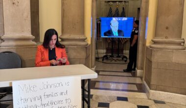 There’s trolling Mike Johnson and then there’s this!