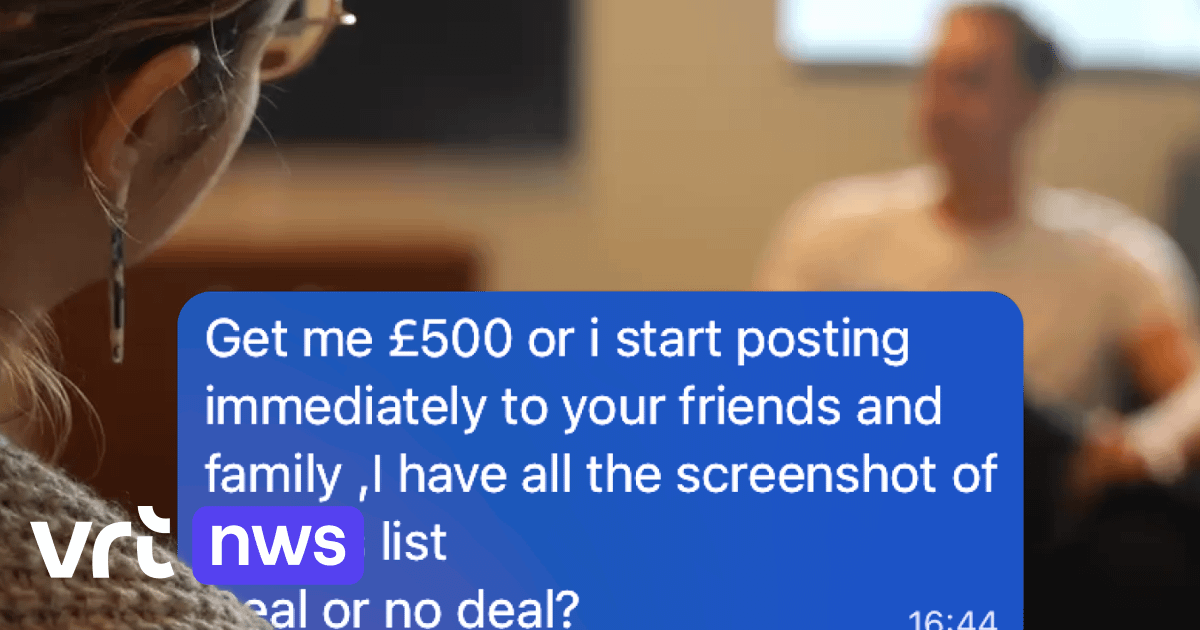 Almaar meer volwassenen, onder wie Dylan, afgeperst met naaktbeelden: "Het voelde erg vertrouwelijk" | VRT NWS: nieuws