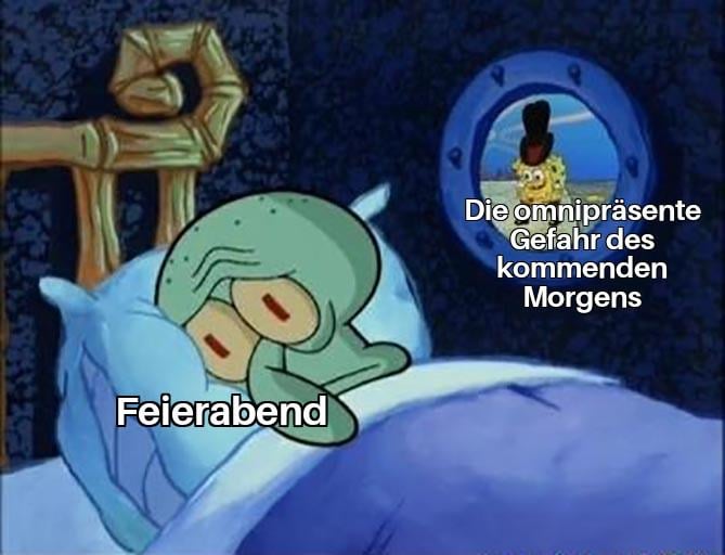 Wenn vom Wochenende nur noch ein Feierabend über ist...