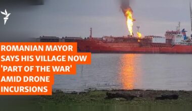 Romanian Mayor Says His Village Now 'Part Of The War' Amid Russian Drone Incursions