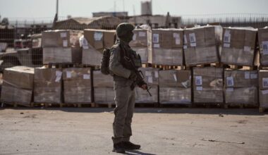 EU will Führungsrolle bei Aufbau von Polizeitruppe für Gaza