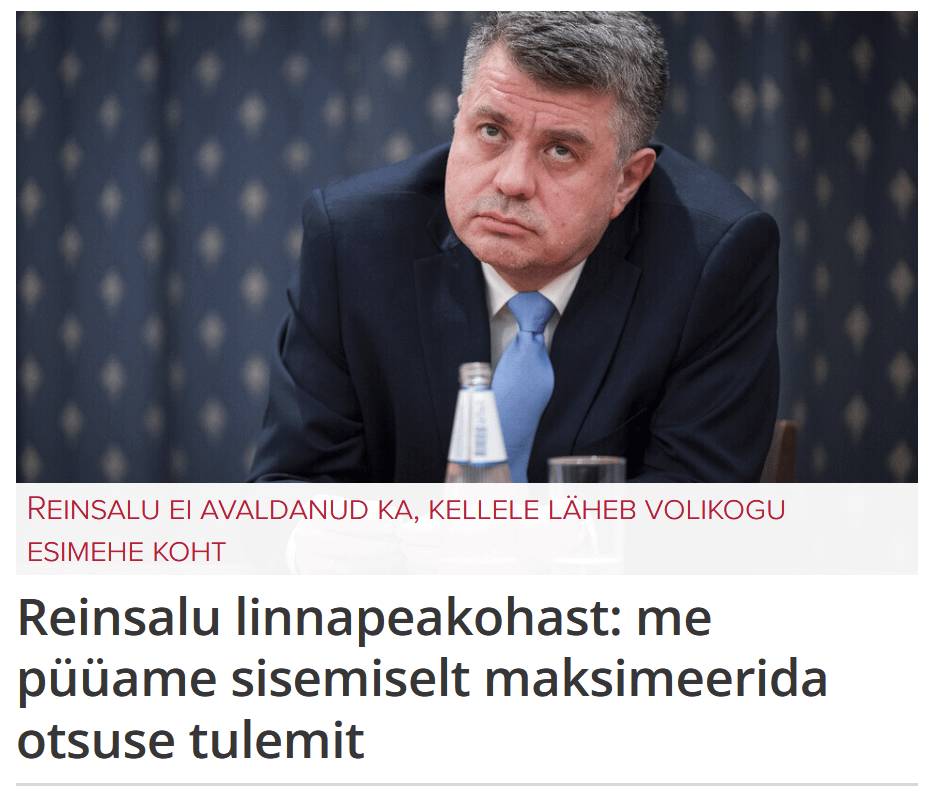 Kas teie olete täna sisemiselt maksimeerinud oma otsuste tulemid?
