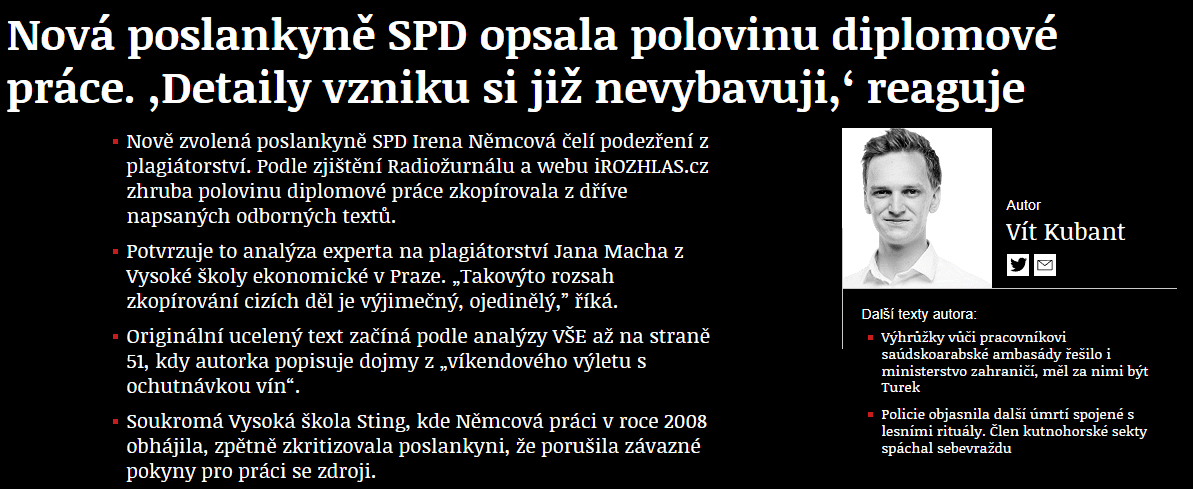 Prvně Turek, teď toto :D Kdo tyhle ubožáky proboha volil