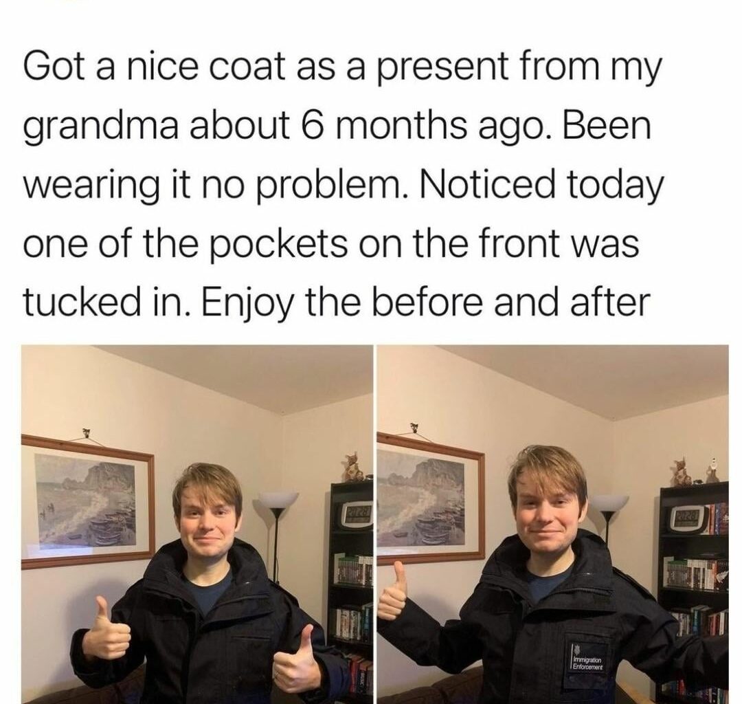 I think grandma should've gone to specsavers 😭