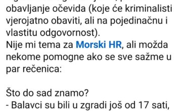 Jurica Gašpar s Morski hr sažima svoja saznanja o požaru Vjesnika