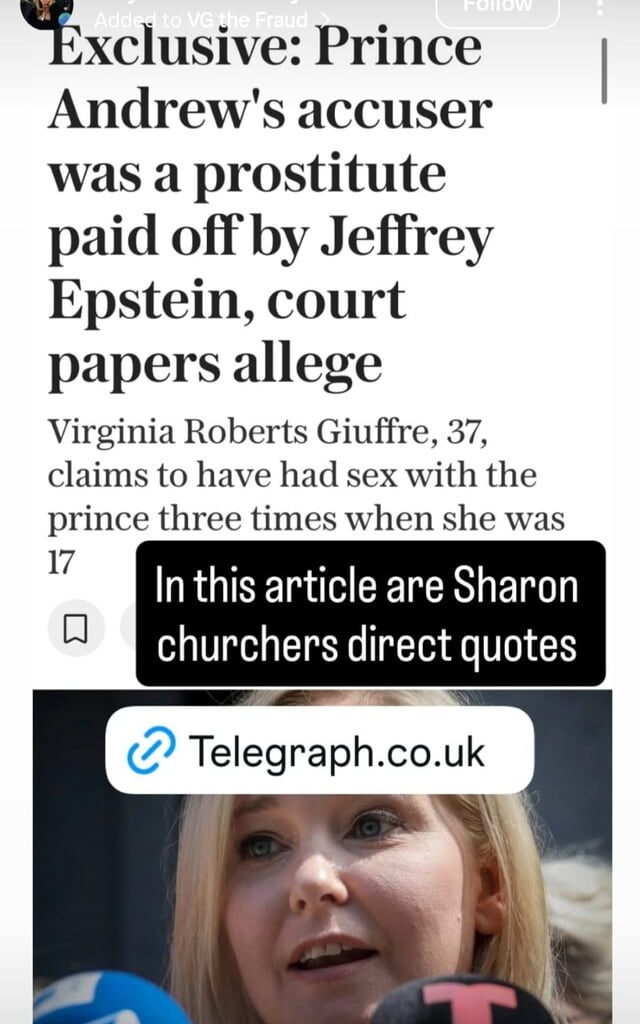 Andrew's ex girlfriend Lady Victoria Hervey continues smear campaign against Virginia Giuffre