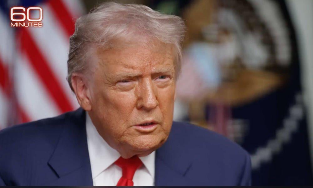 Trump Threw a Fit Over Question Linking His Crypto Pardon to His Own Family Deals — Then CBS Cut It from 60 Minutes