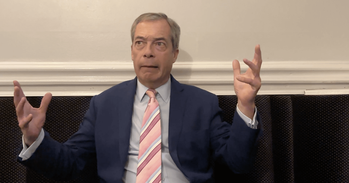 Reform UK leader Nigel Farage holds rally in Llandudno - live