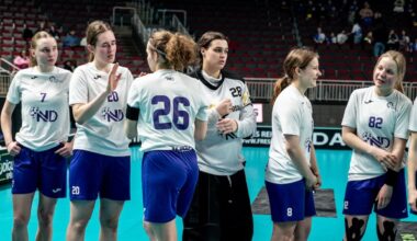 Latvijas Florbola savienība » LV » 2025/2026 » Jaunumi » Rīgas "NND/RJTC" Ulbrokā pārliecinoši revanšējas Tartu florbolistēm