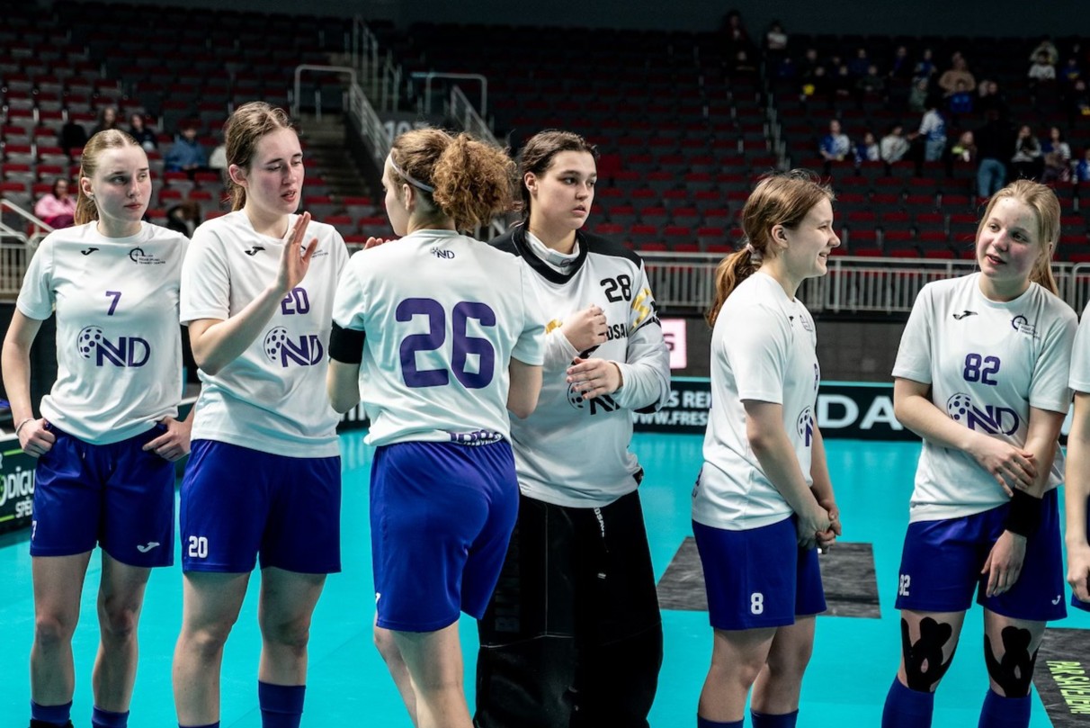 Latvijas Florbola savienība » LV » 2025/2026 » Jaunumi » Rīgas "NND/RJTC" Ulbrokā pārliecinoši revanšējas Tartu florbolistēm