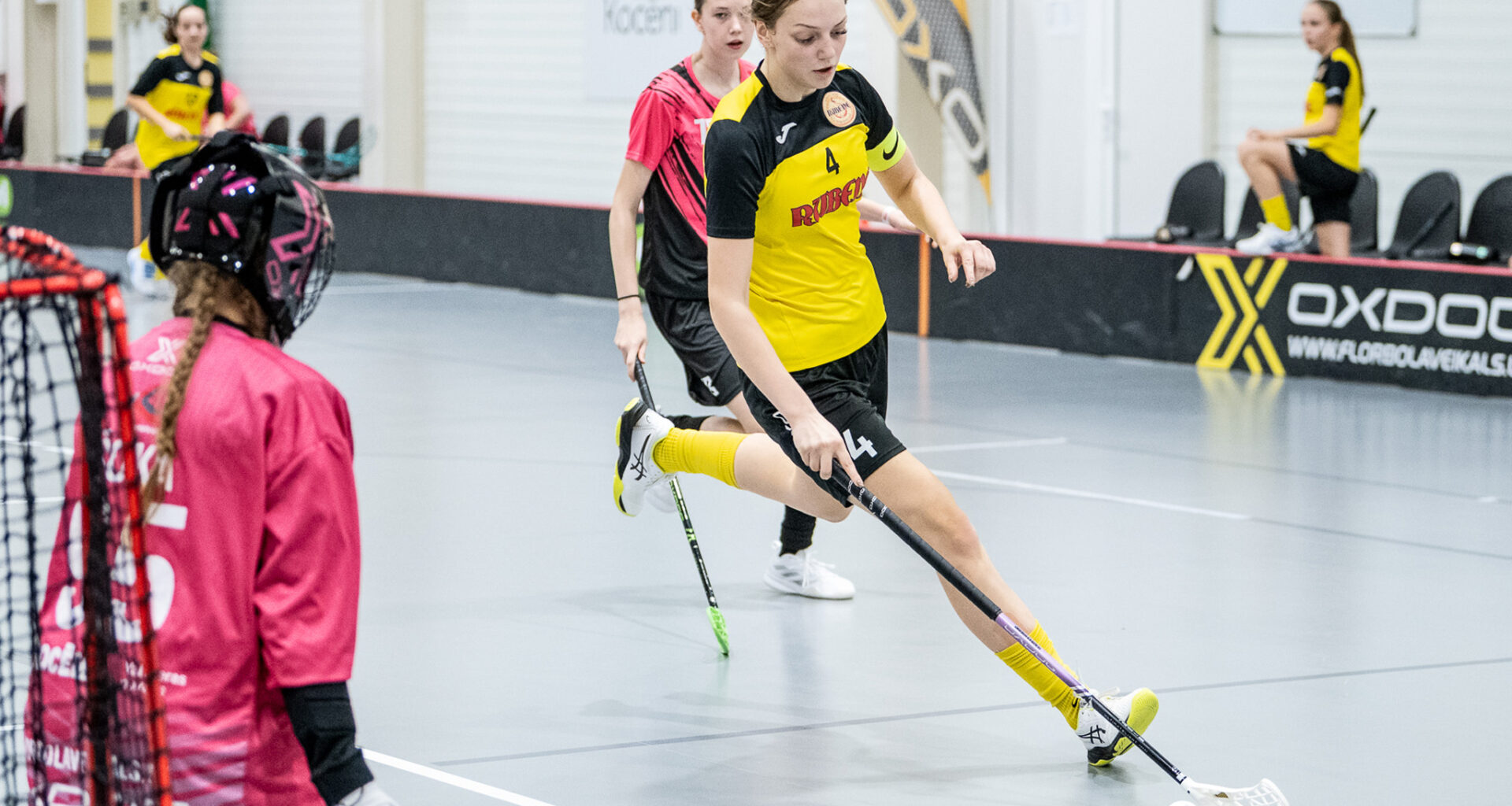 Latvijas Florbola savienība » LV » 2025/2026 » Jaunumi » "Rubene/KSS" savā laukumā izcīna otro uzvaru