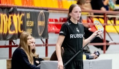 Latvijas Florbola savienība » LV » 2025/2026 » Jaunumi » Ābeltiņa un Grāpēna nodrošina "Rubenei" uzvaru Tallinā