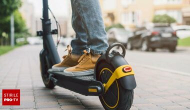 Proiect: Trotinetele electrice, reglementate strict: 25 km/h, 16 ani minim, cască și asigurare obligatorie