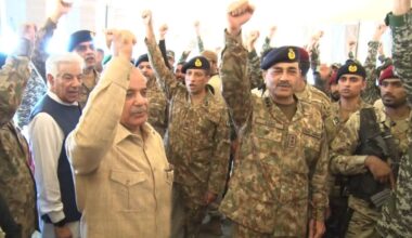 Pakistan PM Shehbaz Sharif and army chief Field Marshal Asim Munir