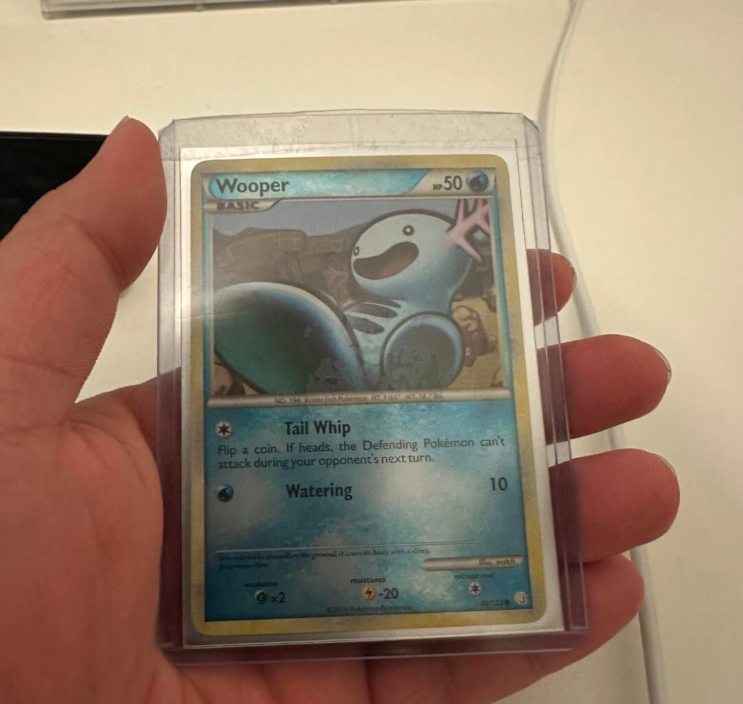 A while ago, I asked for help with a Pokemon card…