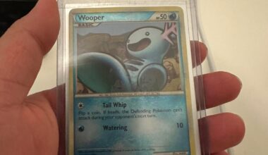 A while ago, I asked for help with a Pokemon card…